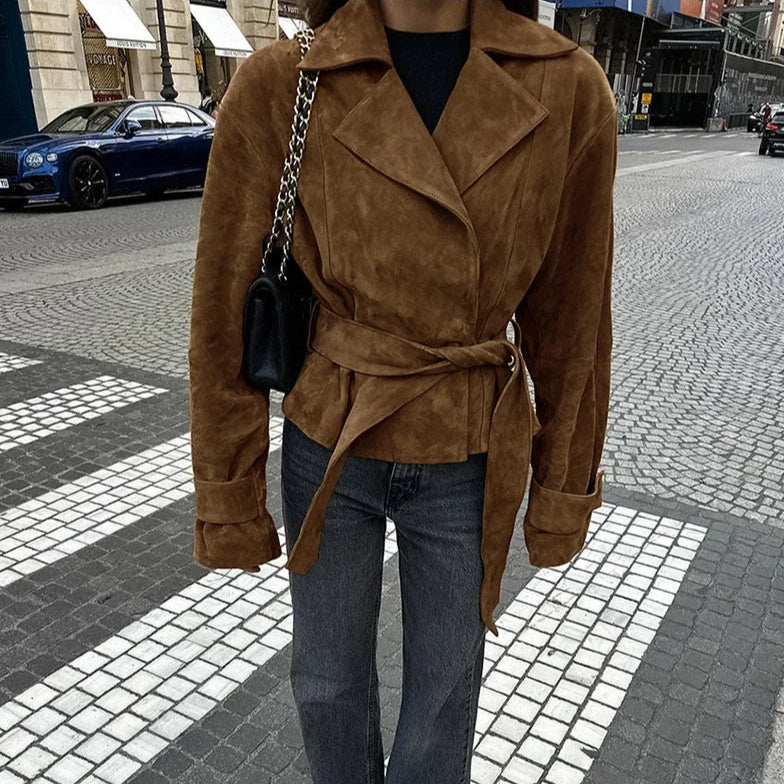 ByCamila Tailored Suede Jacket