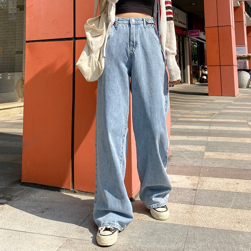 ByCamila High Waist Wide Leg Jeans