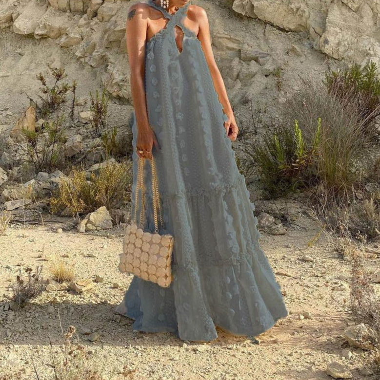 ByCamila Pom Pom Maxi Dress