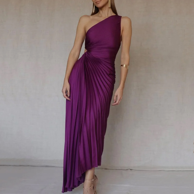ByCamila Pleated Maxi Dress