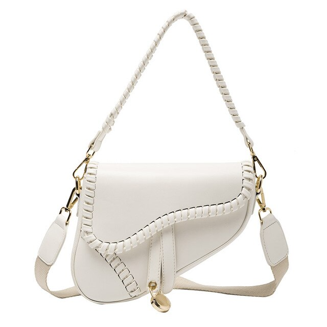 ByCamila Braid Leather Shoulder Bag