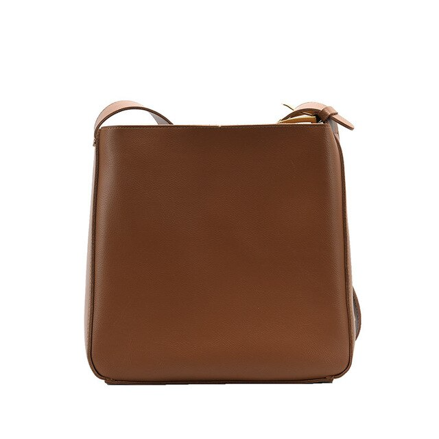 ByCamila Wide Leather Shoulder Bag