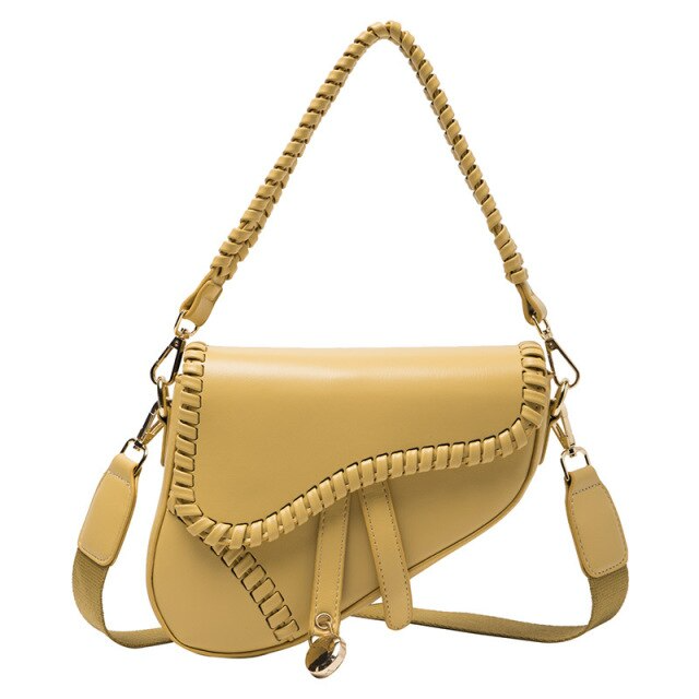 ByCamila Braid Leather Shoulder Bag