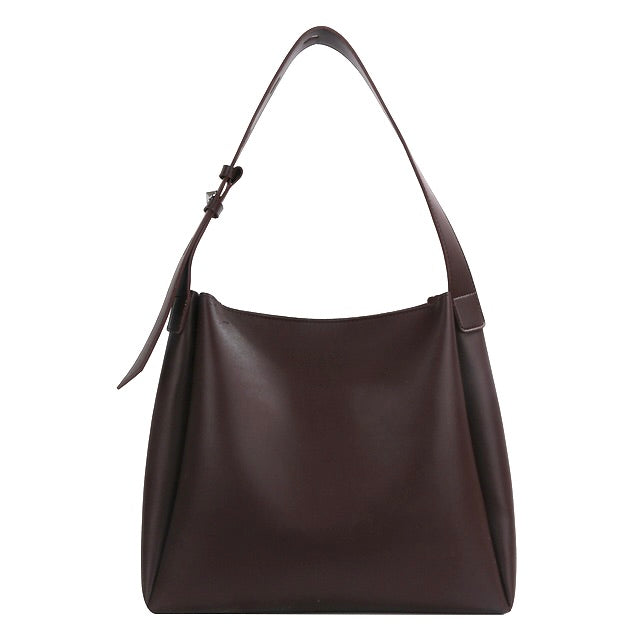 ByCamila Wide Leather Shoulder Bag