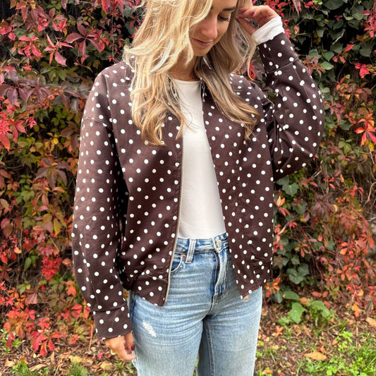 ByCamila Polka Dot Jacket