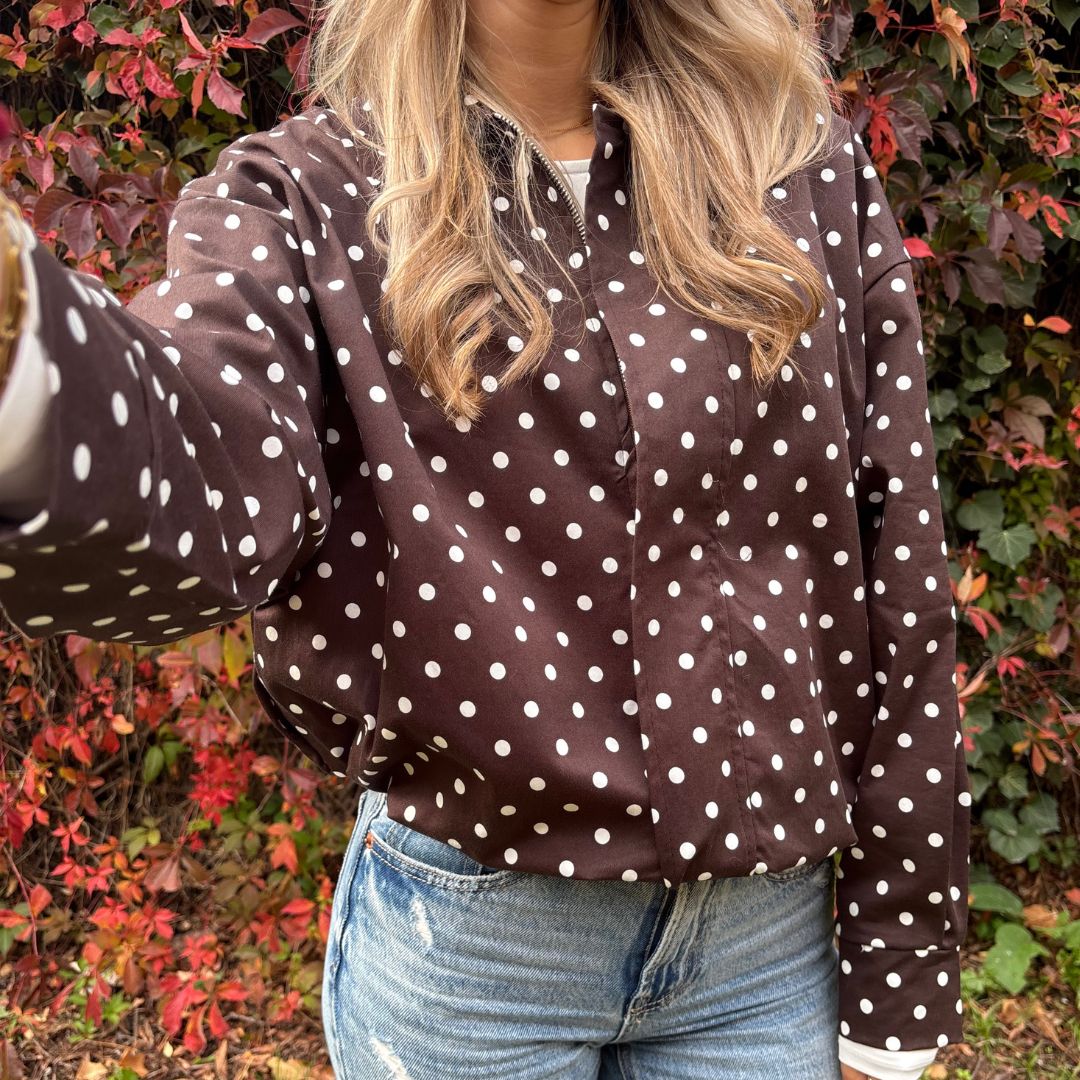 ByCamila Polka Dot Jacket