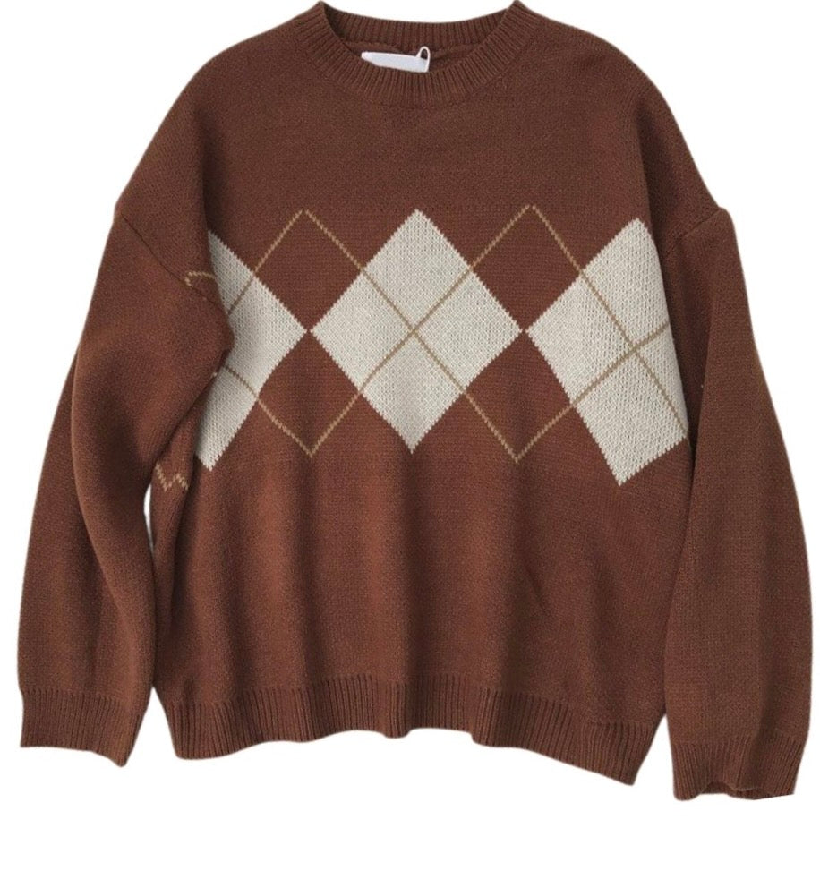 ByCamila Plaid Sweater