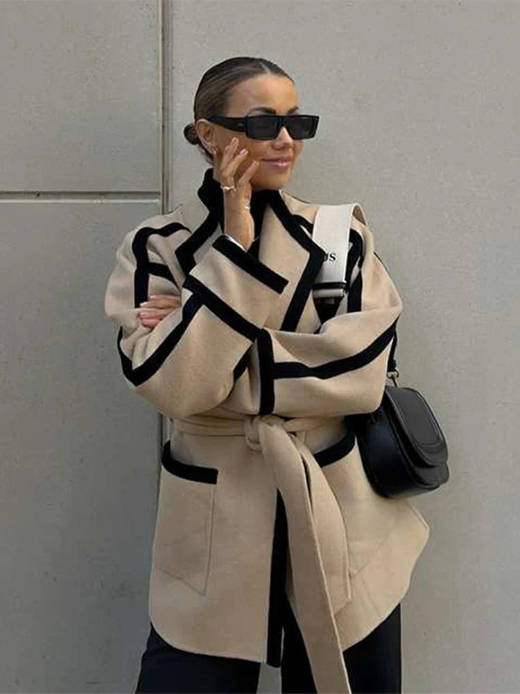 ByCamila Contrast Coat