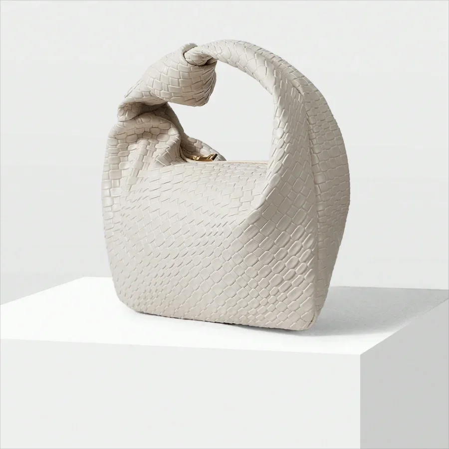 ByCamila Woven Knot Handbag
