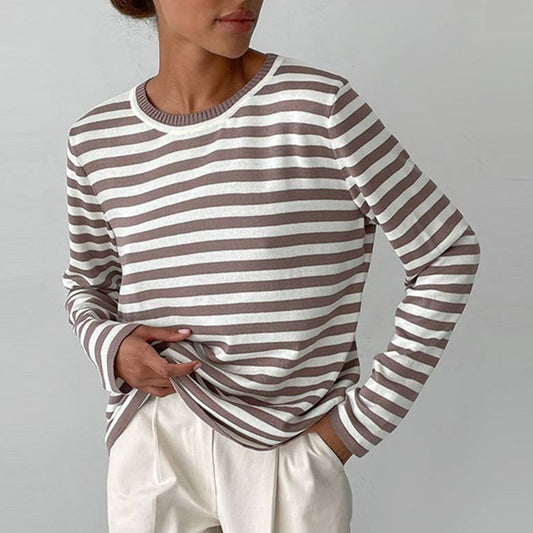 ByCamila Striped Shirt Sweater