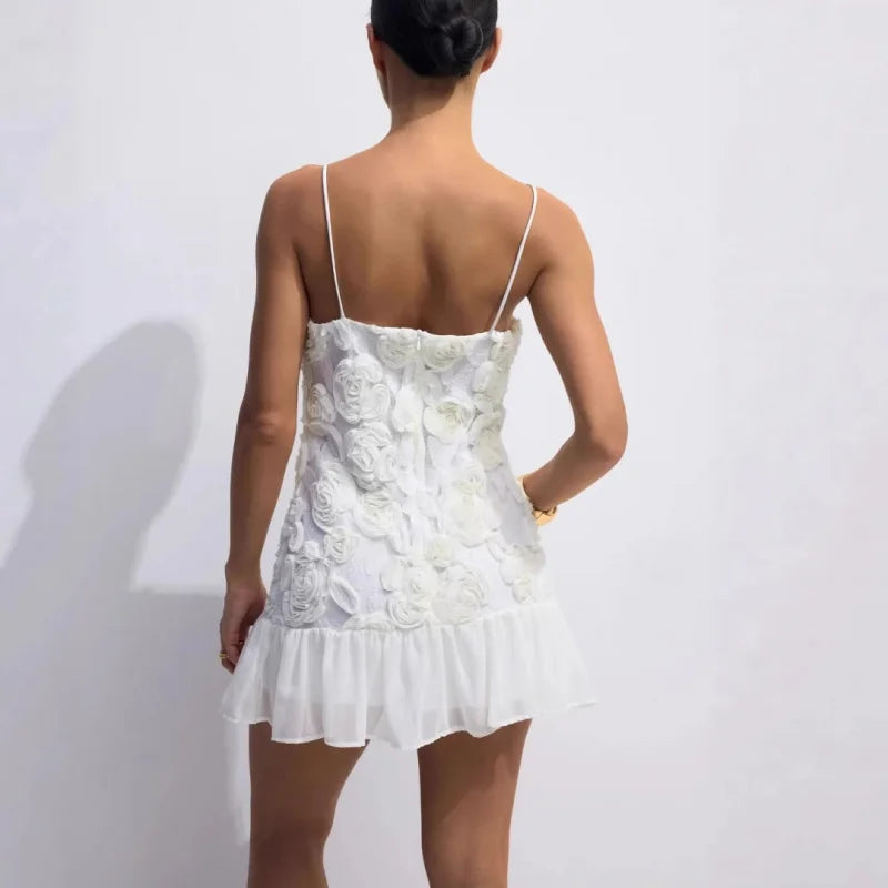 ByCamila Floral Lace Mini Dress