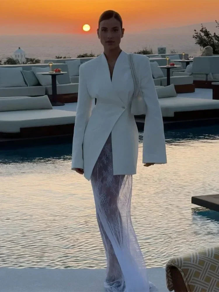 ByCamila Long Blazer Coat