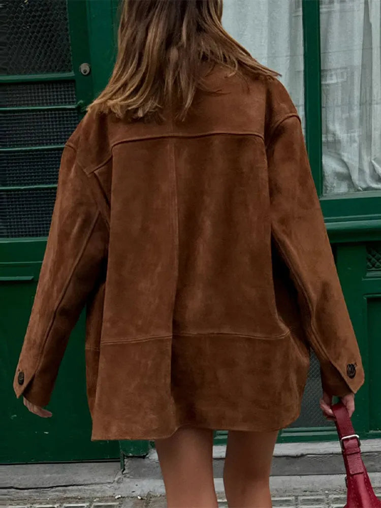 ByCamila Oversized Suede Jacket