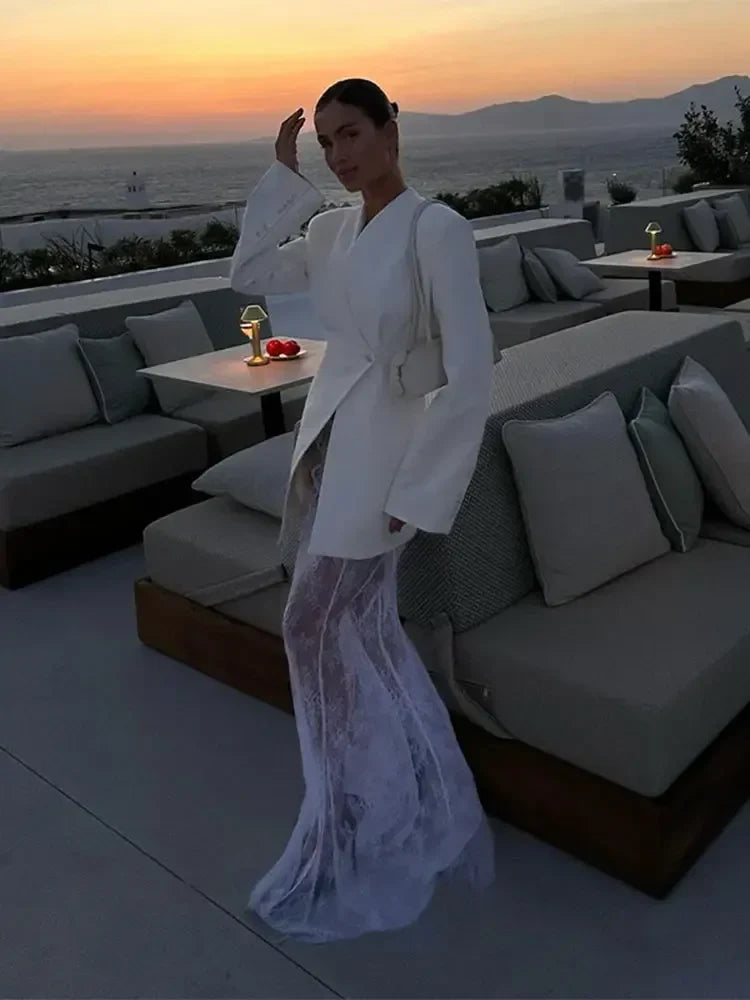 ByCamila Long Blazer Coat