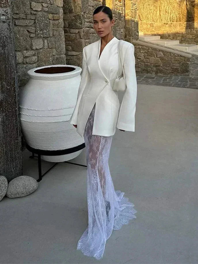 ByCamila Long Blazer Coat