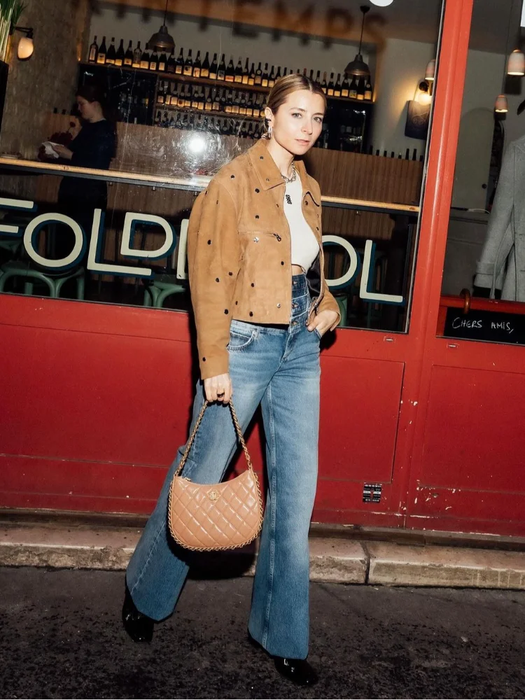 ByCamila Studded Suede Coat