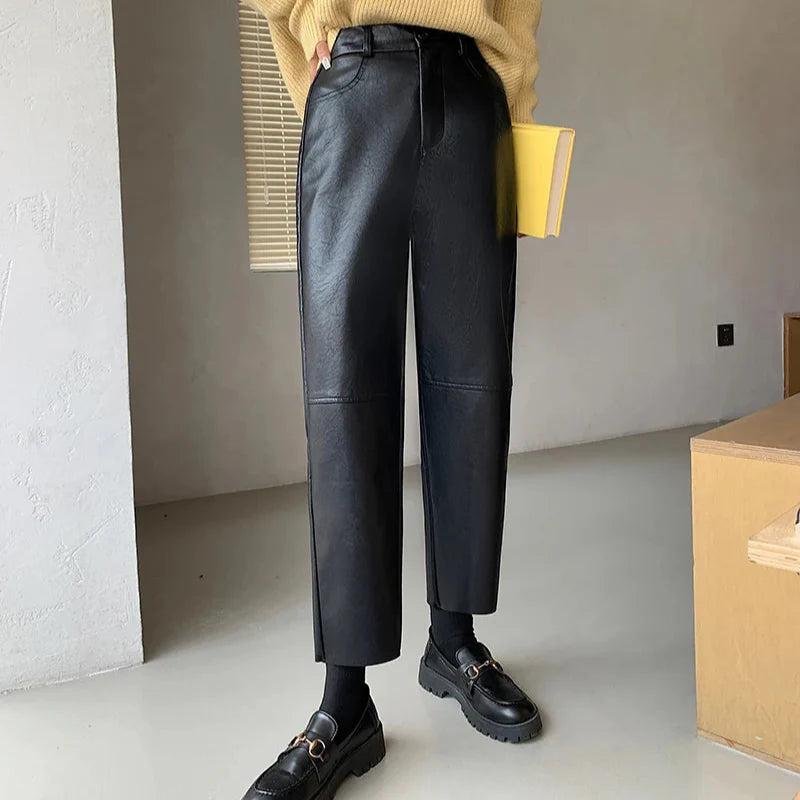 ByCamila Bootcut Leather Pants