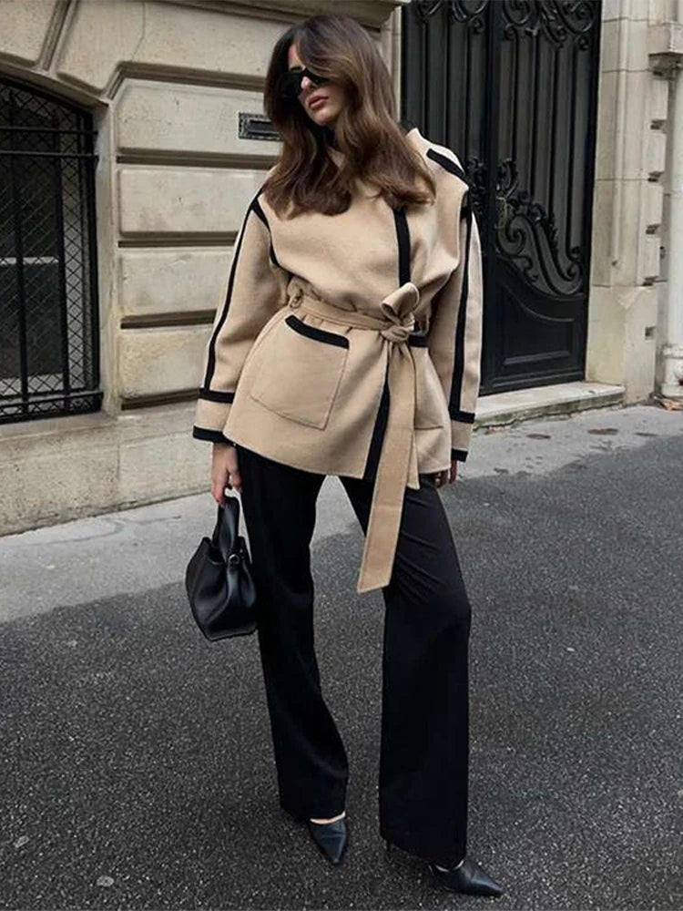 ByCamila Contrast Coat