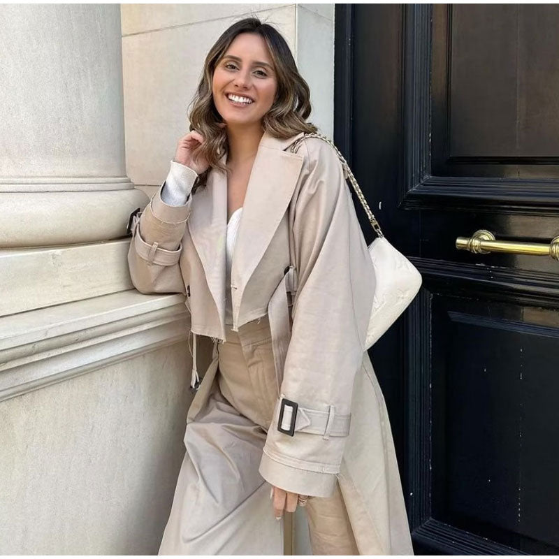 ByCamila Short Trench Coat