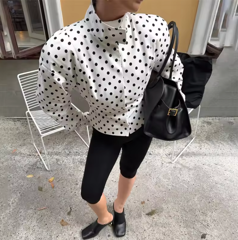 ByCamila Polka Dot Jacket