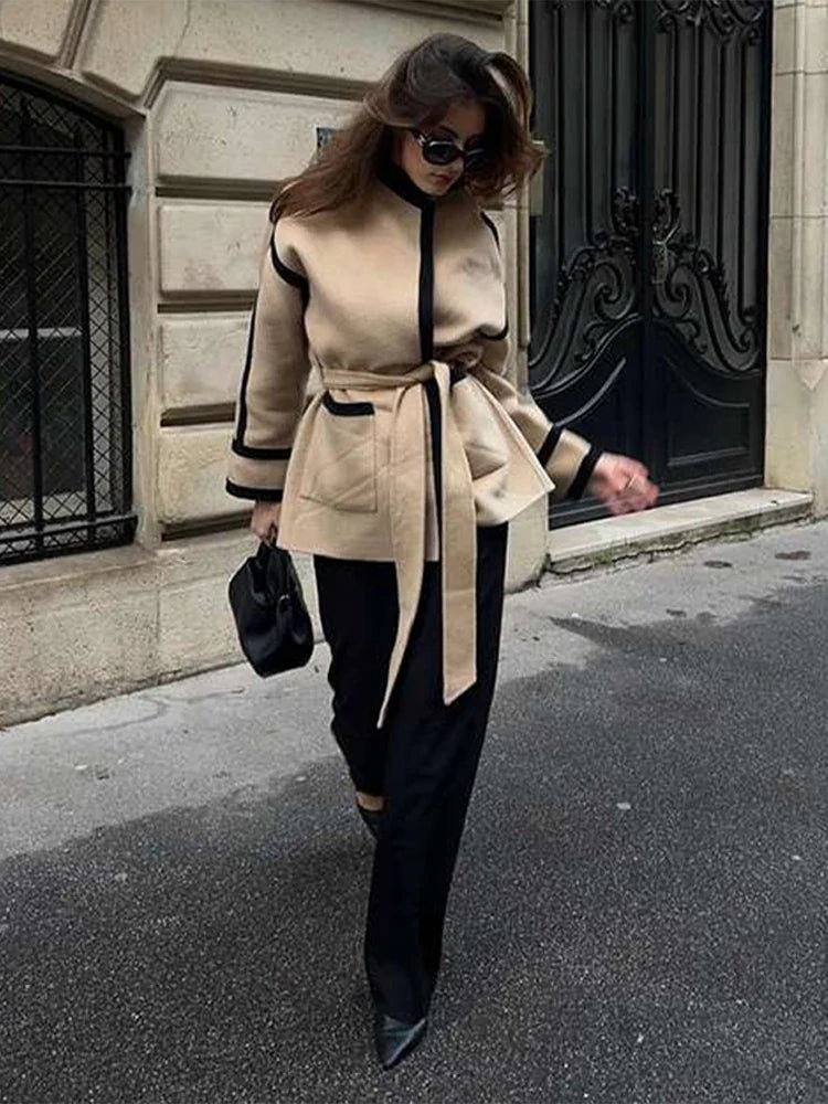 ByCamila Contrast Coat