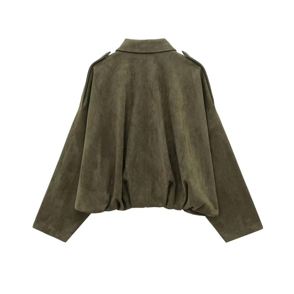 ByCamila Suede Puff Jacket