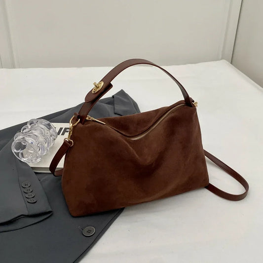 ByCamila Suede Shoulder Bag