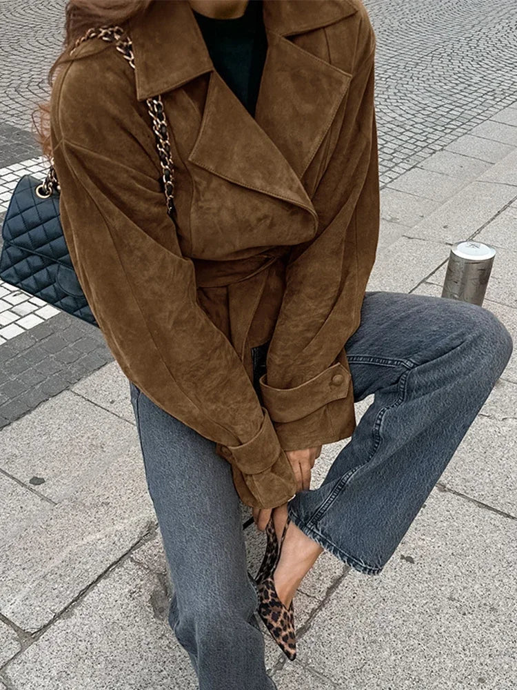 ByCamila Tailored Suede Jacket