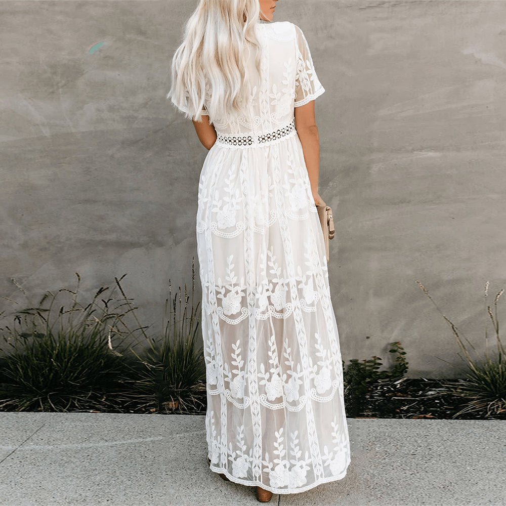 ByCamila Lace Maxi Dress