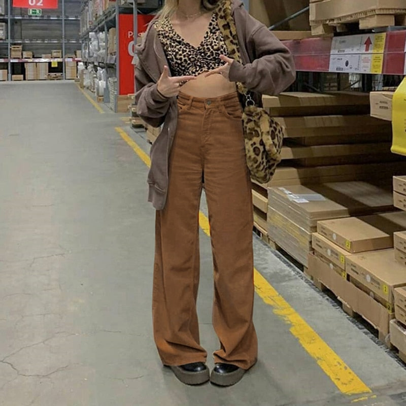 ByCamila Straight Corduroy Pants