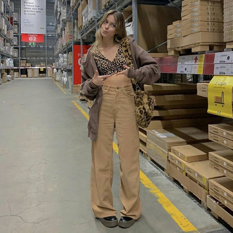 ByCamila Straight Corduroy Pants