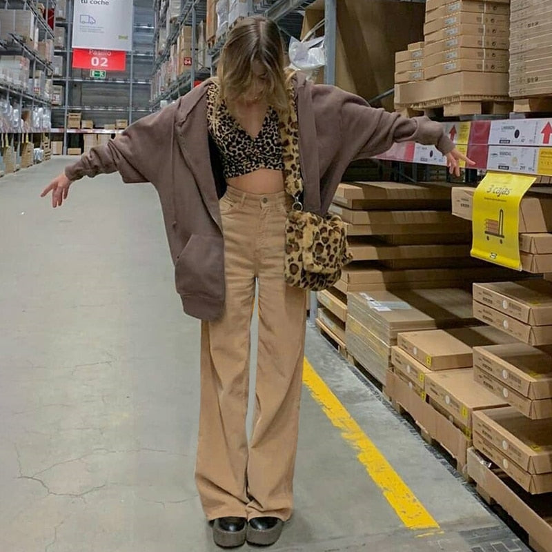 ByCamila Straight Corduroy Pants