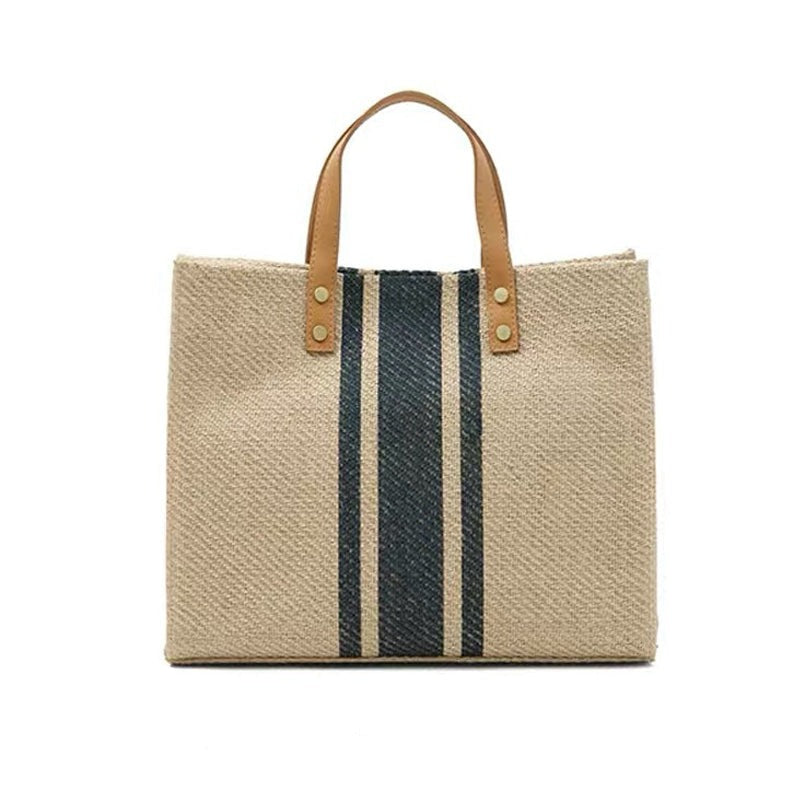 ByCamila Striped Tote Bag