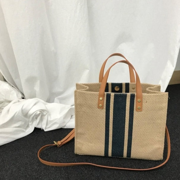 ByCamila Striped Tote Bag