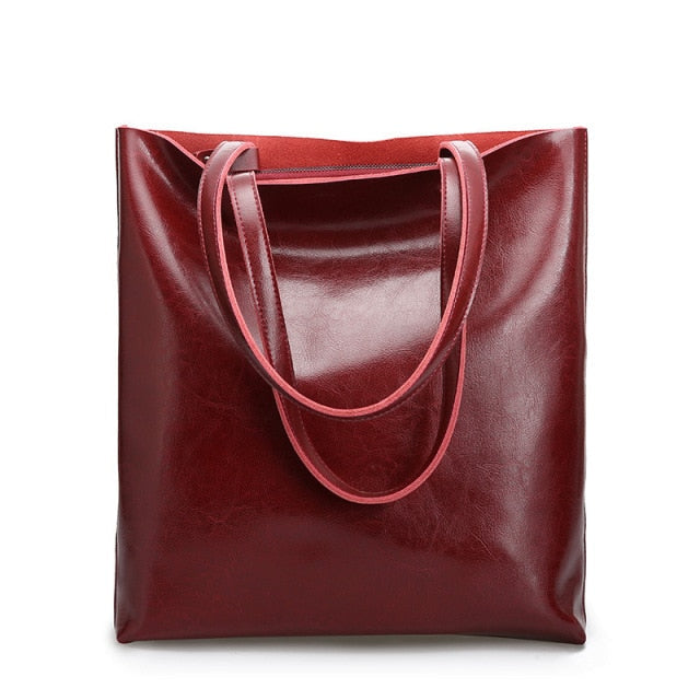 ByCamila Wide Leather Bag
