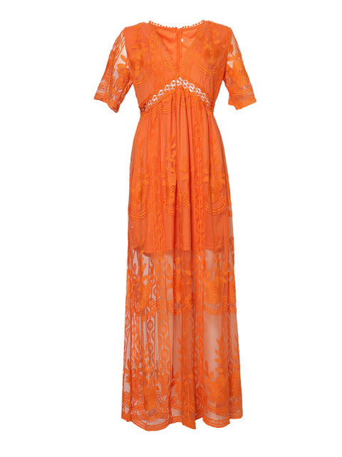 ByCamila Lace Maxi Dress